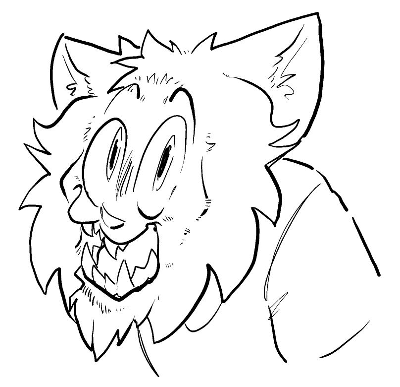 Quick lion i drew :3