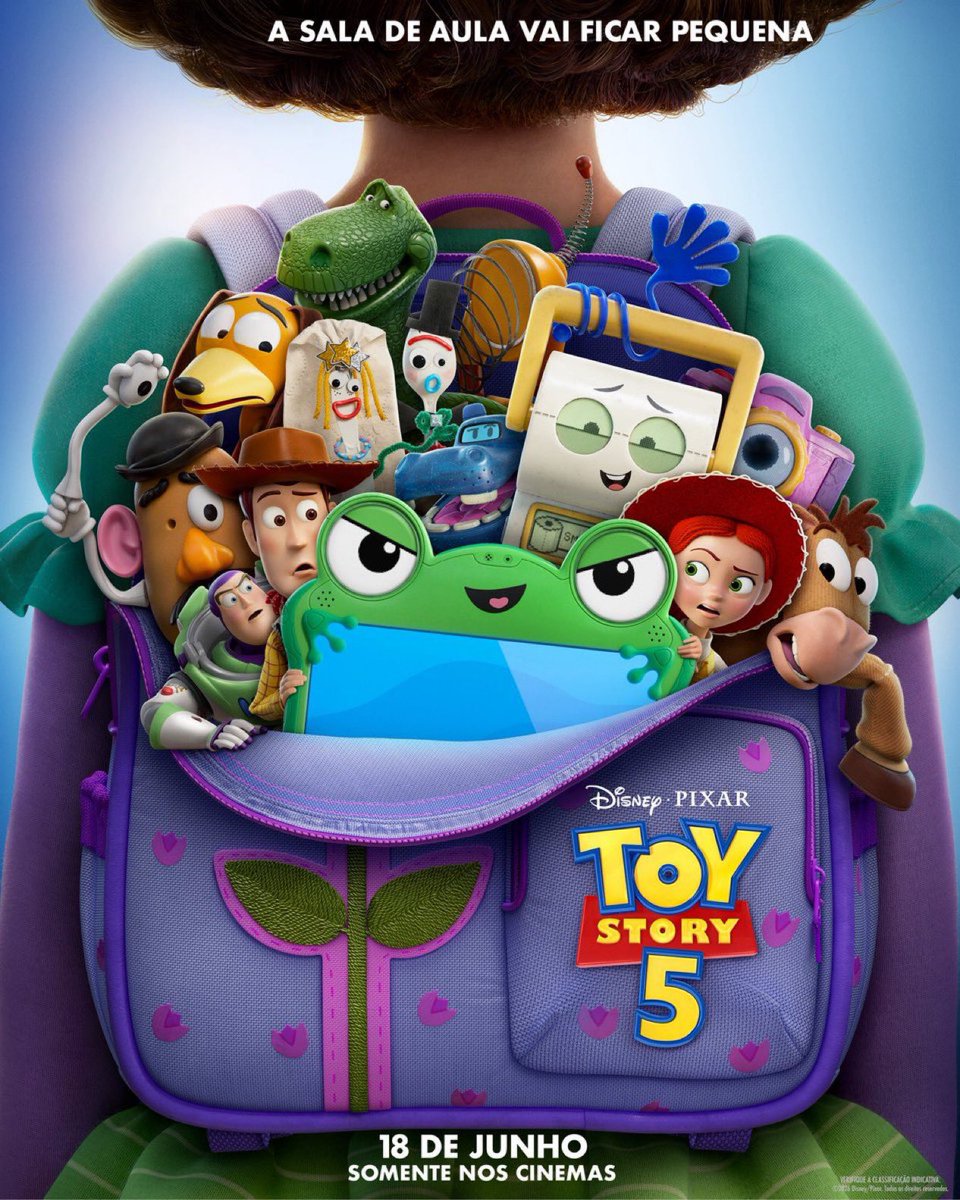 A new international poster for ‘TOY STORY 5’

In theaters on June 19.