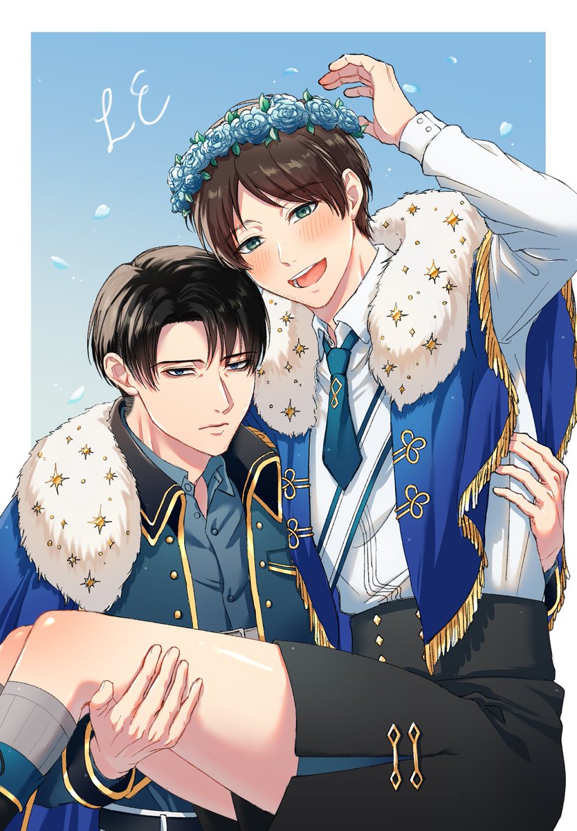 リヴァエレちゃん結婚おめでとう🕊️💍🩵