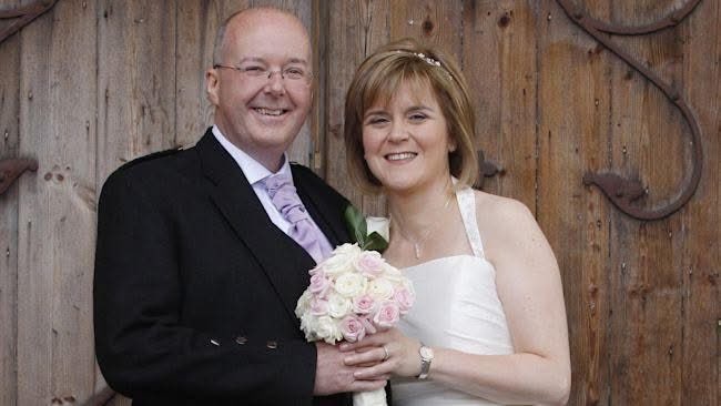 United Against Separation has made an observation:

Nicola Sturgeon and Peter Murrell were married in July 2010.
Peter Murrell's fraud charges go back to August 2010 a month after they got married.

Just saying. 😇