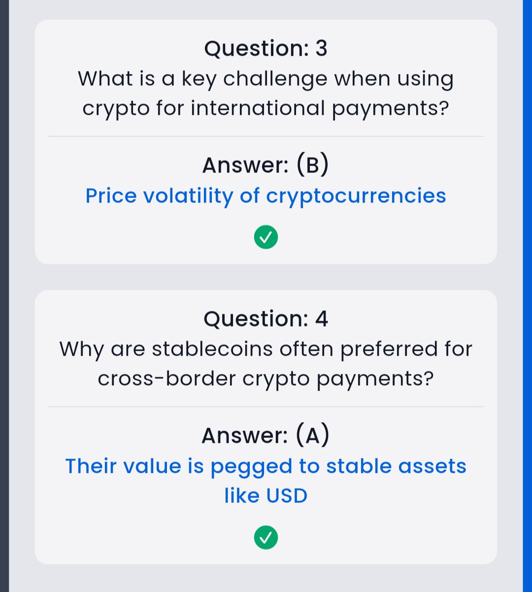 GO1PAWSED's tweet photo. 🔥 SYNTAX VERSE Daily General quiz answer !
🗓️ 13.02.2025
❓Title : Cross Border Payments with crypto
🎁 Reward : 26.12 $SYNTAX
✅ Join Syntax : https://t.co/E1yWVk57tC
☑️ Join TG Channel : https://t.co/1pruFIodkj
#syntax #syntaxverse #syntaxvault #syntaxquiz #syntaxversequiz https://t.co/WSPcT1CUui