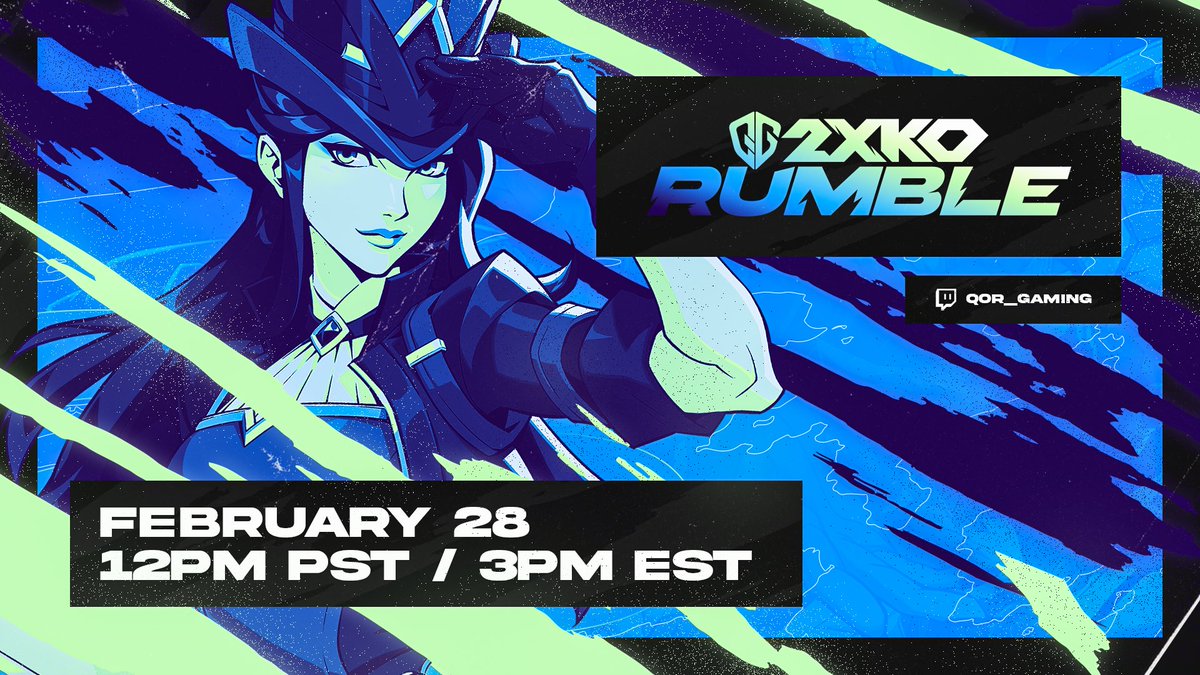 We’re back!!  QOR 2XKO RUMBLE online #5 kicks off again 👇

🗓️ February 28th
⏰ 12:00 PM PST/3:00 PM EST
🔥 Cross platform/duos and singles mixed bracket.  

Registration link below 👊