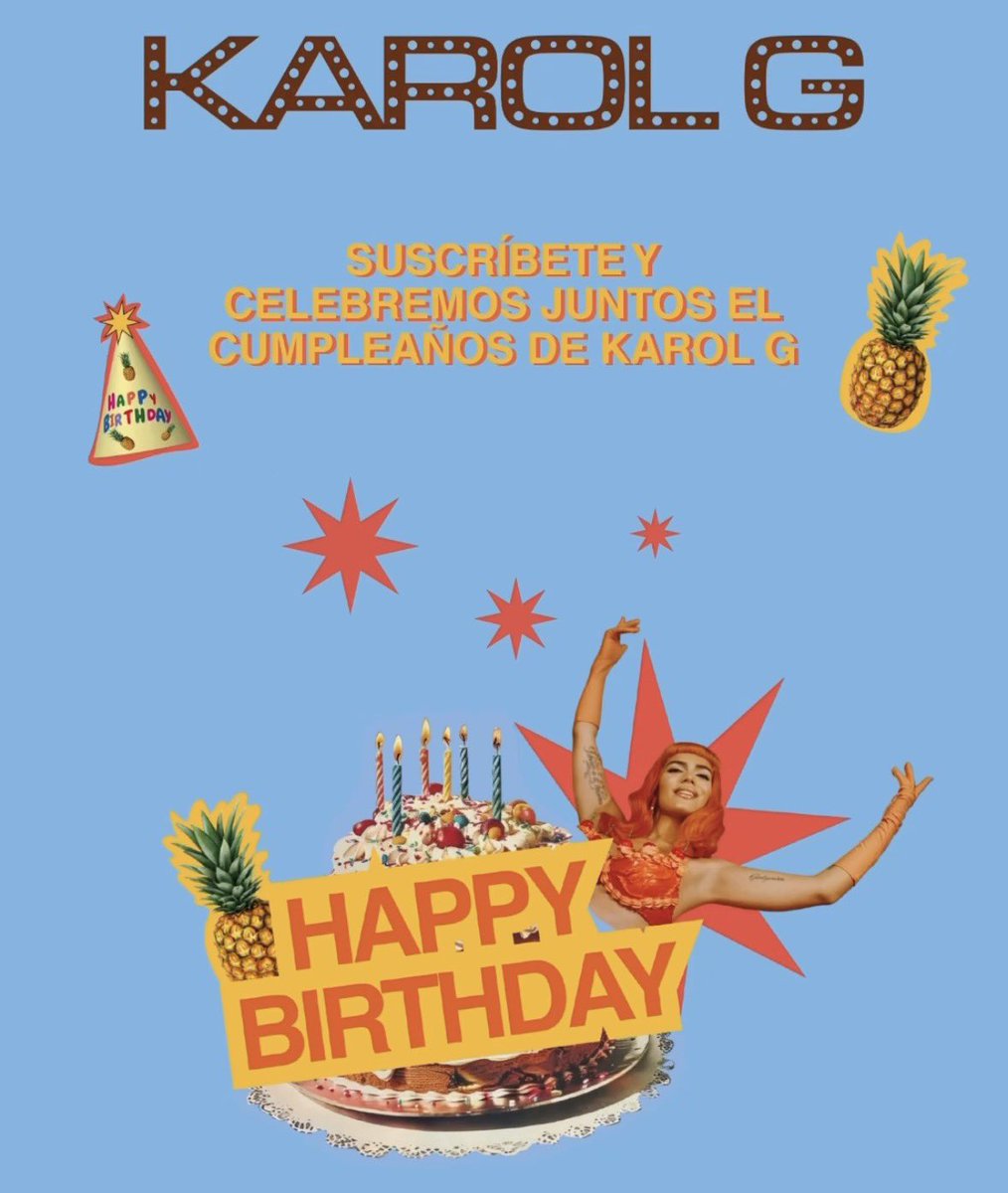 🔗: link.fans/karolgbday