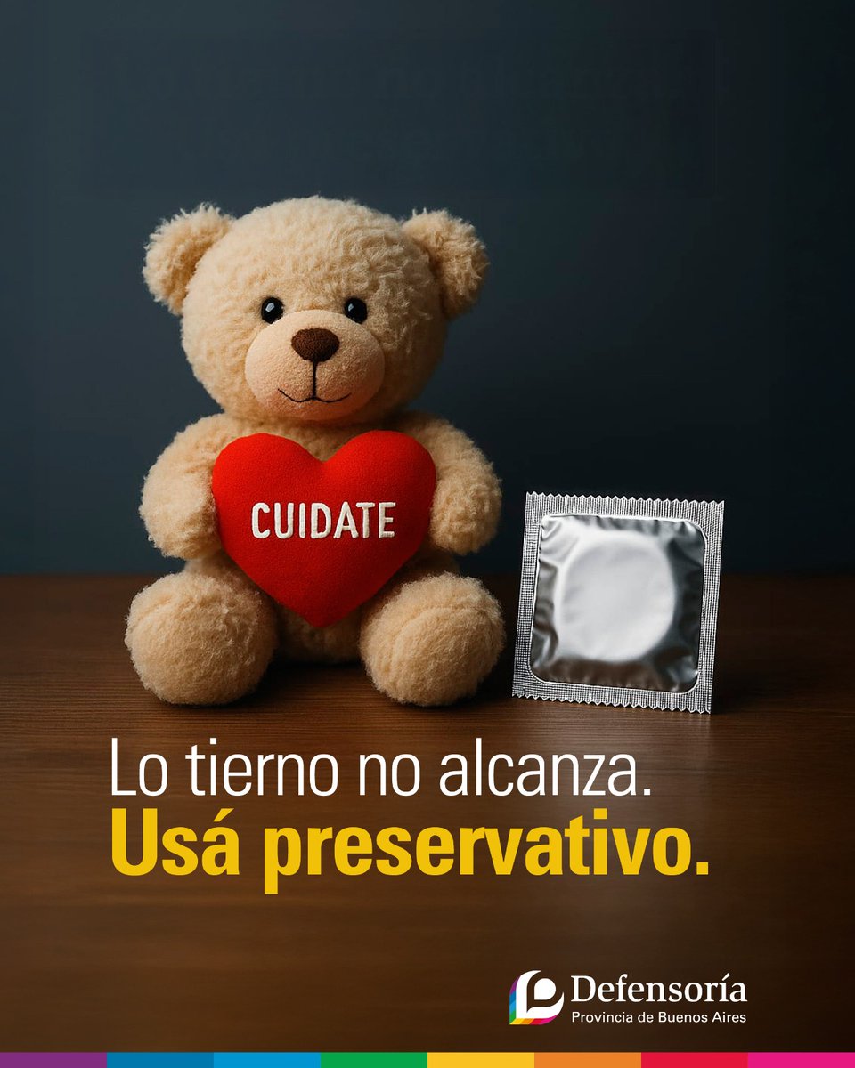 LO TIERNO NO ALCANZA. USÁ PRESERVATIVO.

💗 Usar preservativo no es desconfiar. Es respetar el propio cuerpo y el de la otra persona. Es asumir que la salud sexual también es parte del vínculo.

#CortaATiempo #SanValentin #AmorSinViolencias