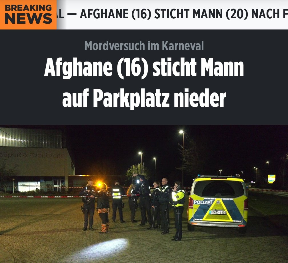 Das Motto des Karnevals lautet: Millionenfache Remigration