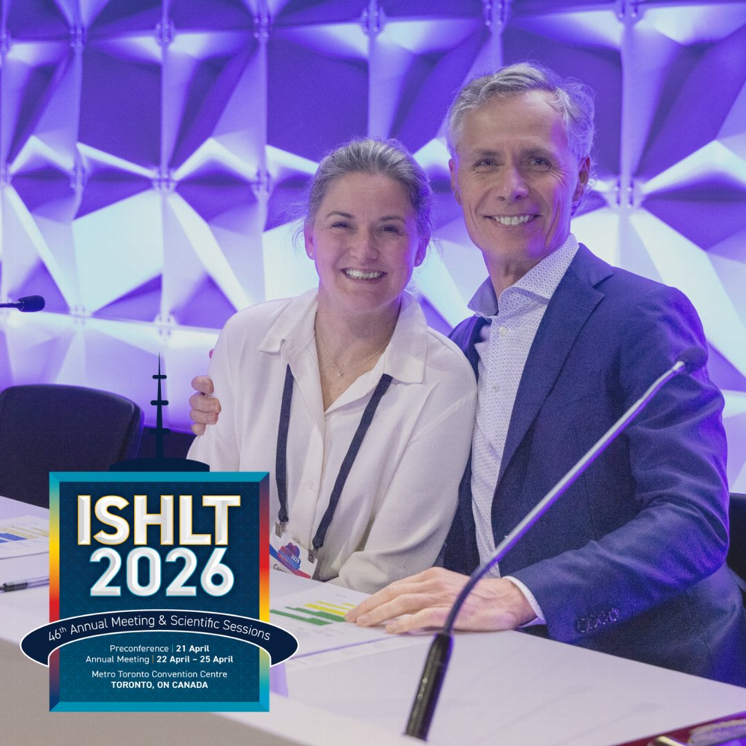 The ISHLT tweet media