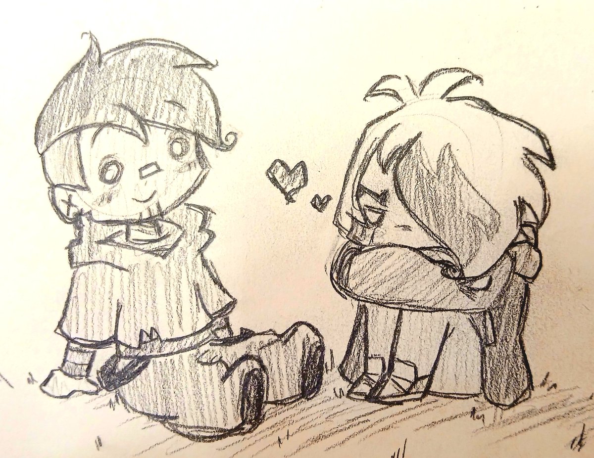 Preparing stuff for FFWeek so here's a little doodle I did! Happy Valentines! :3 #FarFetchedShow