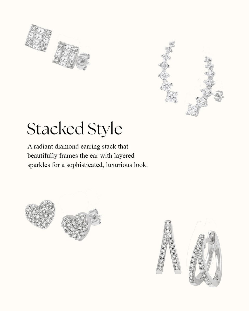 Ashi_Diamonds's tweet image. Framing our favorite obsession.💘Whether it’s shimmering hoops or delicate studs, diamond earring stacks are the only love language you need to know. 🕊️

#EarringStack #DiamondEarrings #GoldJewelry #ValentinesDay #Earstacking #FineJewelry #DiamondHoops #LuxuryGifts #ASHI