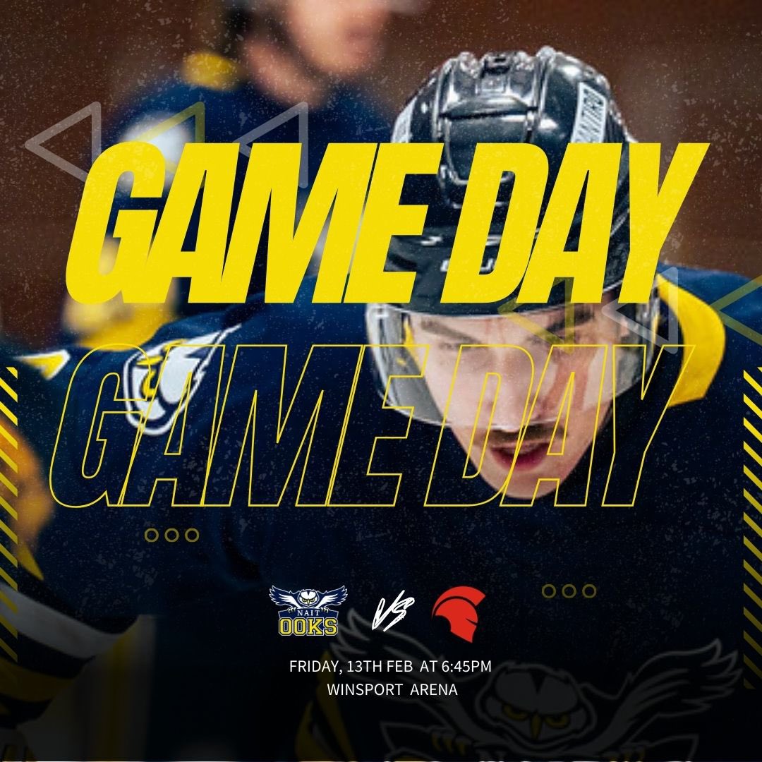 NAITMensHockey's tweet photo. BATTLE OF THE WEST π
The boys travel to Calgary as we open a two game weekend series.
π- @SAIT_Trojans
β°-6:45PM
ποΈ-Winsport Arena
π»-Donβt miss a moment, watch live on ACAC TV or tune in on https://t.co/ESjC47ttHF!
#LetsGoOoks #BattleOfTheWest #BOA #OoksTerritory https://t.co/xDBdhTFI0g