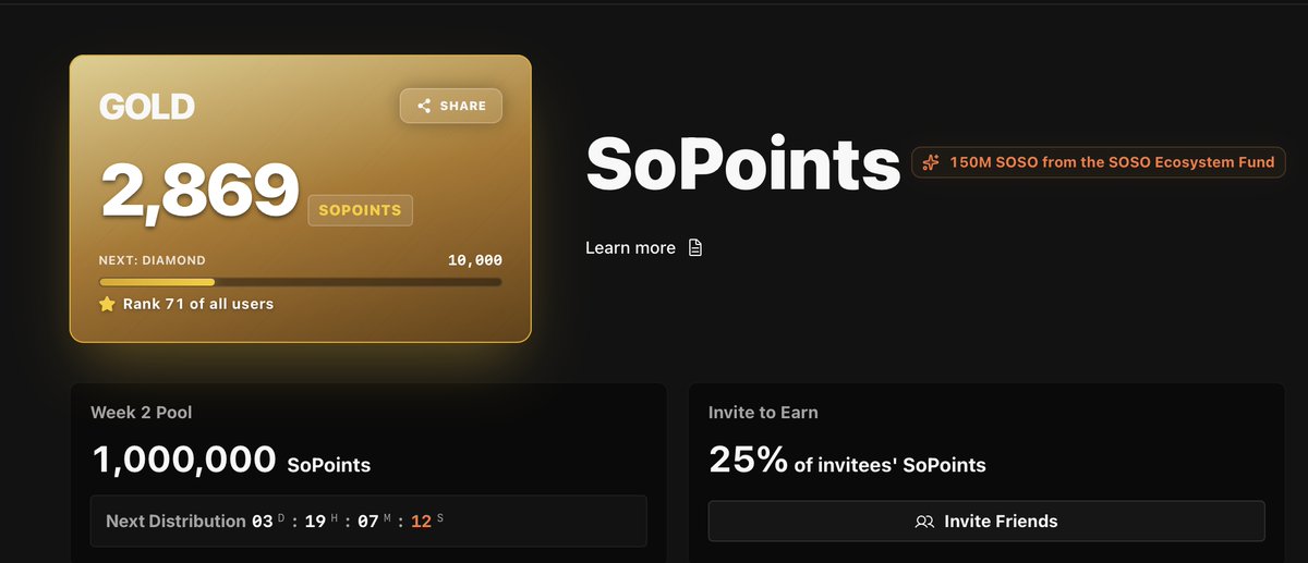 0xjessielo's tweet image. Every SoPoint Counts Towards Airdrop - How We Combat Sybil Attacks and Ensure Fairness

1. The Logic of Certainty
Community concern often boils down to: "Will my SoPoints be wiped by sybil-filters at the last minute?"

At SoDEX Mainnet, we adopt an algorithmic approach to…