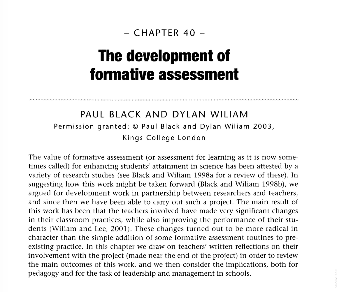 Dylan Wiliam tweet media