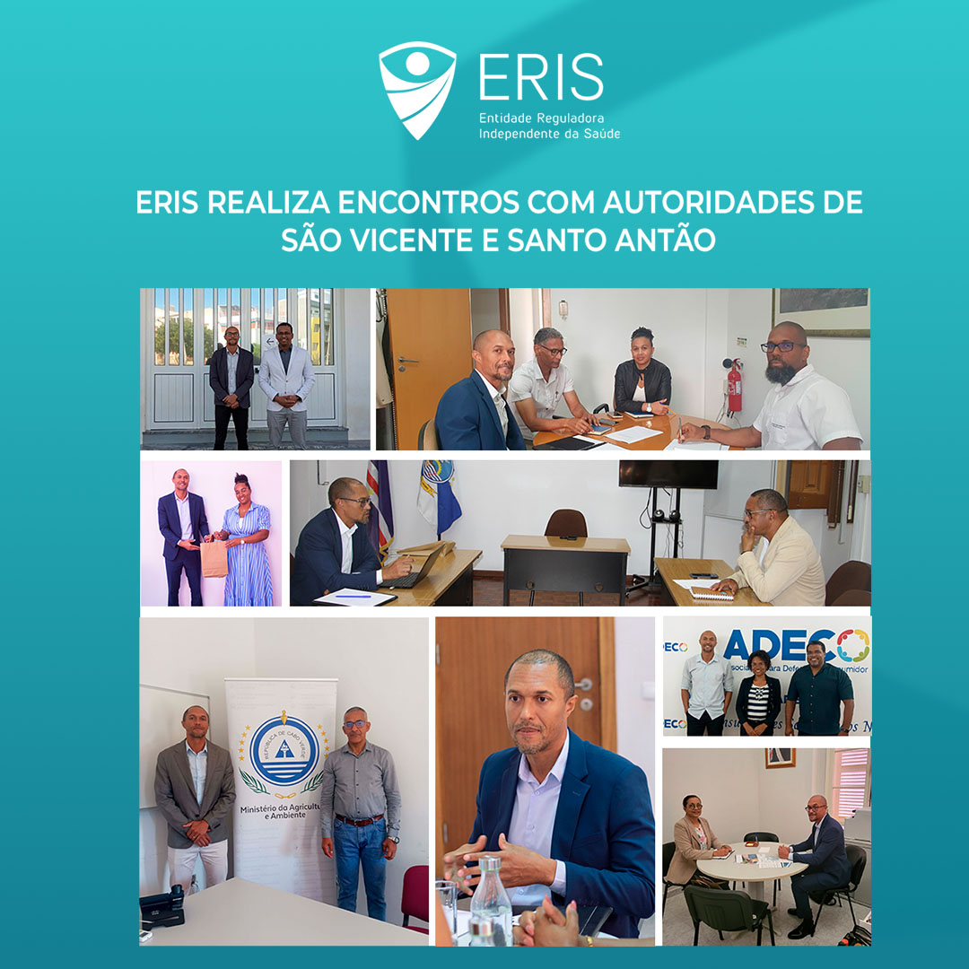 ERIS realiza encontros com autoridades de São Vicente e Santo Antão.
Saiba mais: eris.cv/index.php/noti…
#ERIS #RegiaoNorte #SaoVicente #SantoAntao #SaudePublica