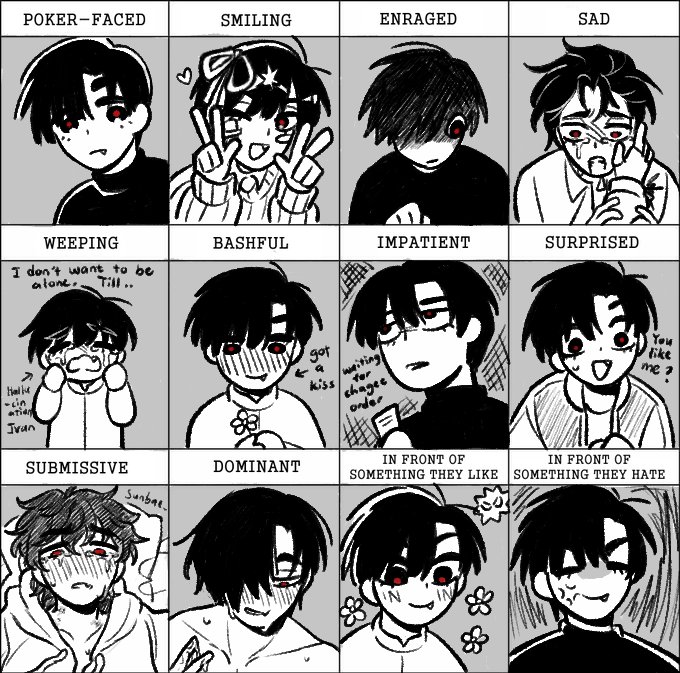 For Ivan day I finished a part of this finally 😌😌 reaching 1.5 years and counting since I started drawing them 🖤🖤

keep drawing your faves guys