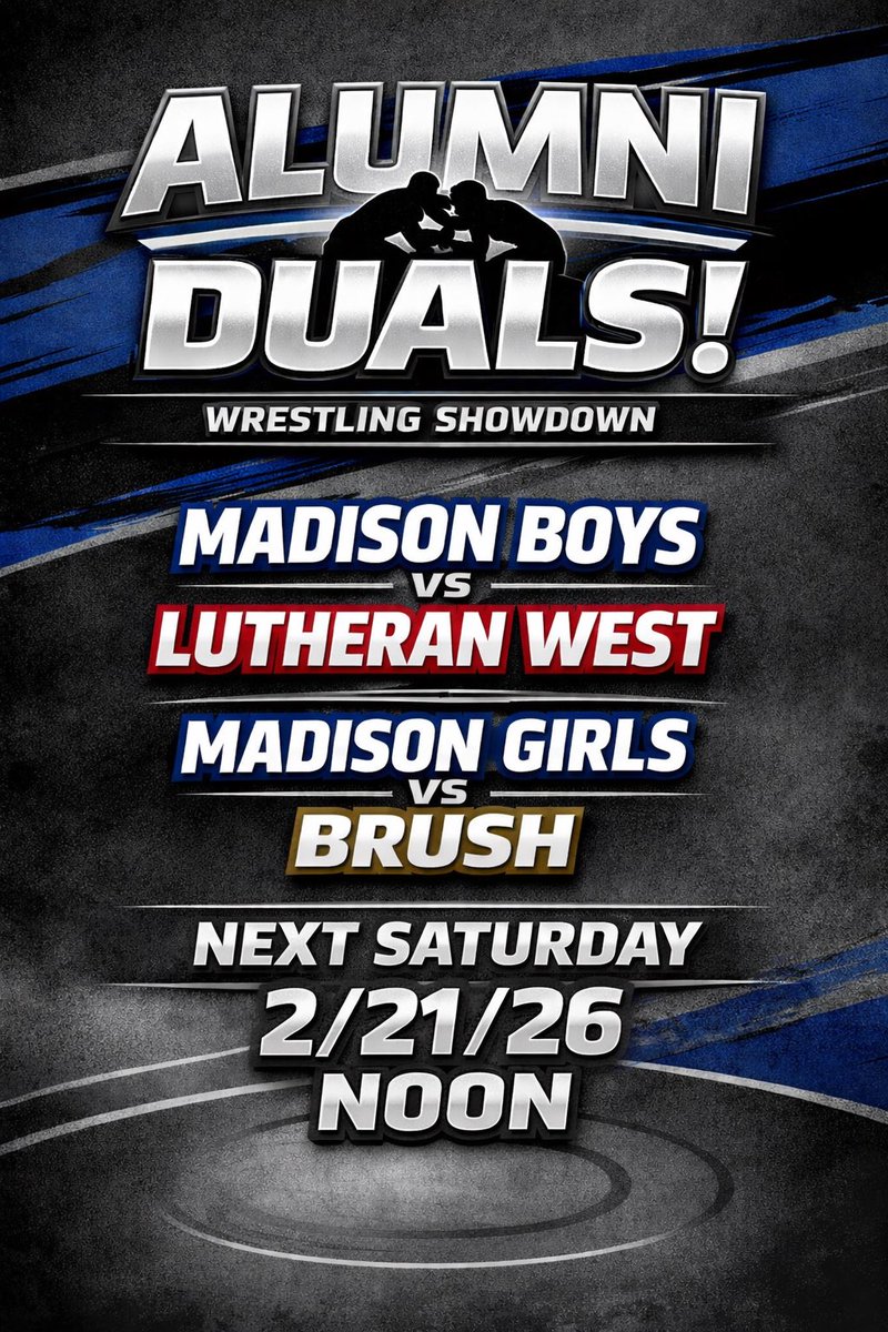 Madison Wrestling ⚡️🤼‍♂️⚡️ tweet media