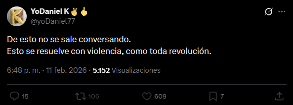 La última vez que saltaron con estas ideas estúpidas y prepotentes, terminaron por pasar 40 años llorando desaparecidos y buscando parientes...