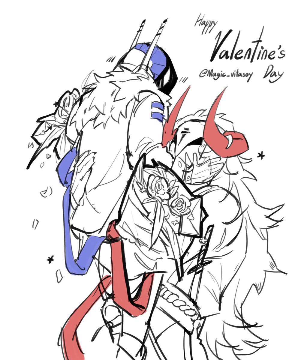 magic_vitasoy's tweet image. happy valentine's day #Hypertana