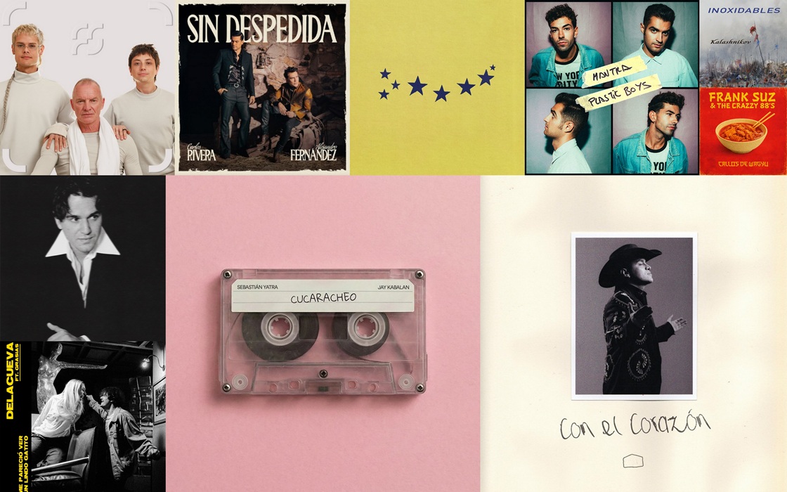 PODCAST | Lo #latino es #trend  y se nota en #LosDiezLanzamientos con  <a href="/SebastianYatra/">Sebastian Yatra</a>, <a href="/maluma/">MALUMA</a>, <a href="/_CarlosRivera/">Carlos Rivera</a>, o <a href="/ca7rielypaco/">CA7RIEL & Paco Amoroso</a>. 
Y <a href="/pepebernabe_/">Pepe Bernabé</a>, <a href="/DELACUEVAmusic/">DELACUEVA</a>, <a href="/Inoxidables13/">Inoxidables (Oficial)</a> o <a href="/pedrodquevedo/">QUEVEDO</a>. Que no falte la #música en #SanValentin ni #Carnaval. 
pontevedraviva.com/es/radio/podca…