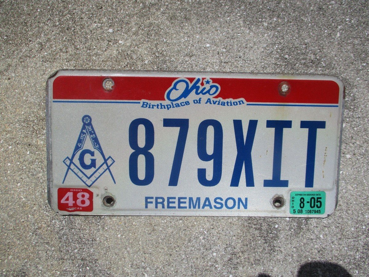 In Ohio we have a license plate that repels cops.