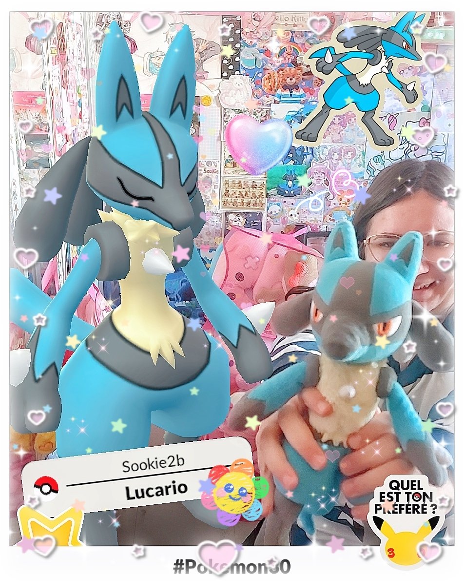 magicalsookie's tweet photo. ルカリオ。。。#pokemongo #gosnap #GOsnapshotCelebration #pokemon #lucario #ルカリオ https://t.co/z0dZSjsdjW