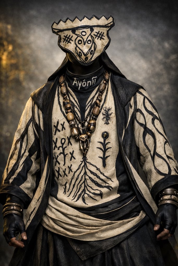 Ayonii_ARO's tweet image. Ayónii doesn’t ask permission from gatekeepers. Sigils deployed. Roots deployed. Power immutable. You either hold the mask… or get rooted out. WAGMI? Nah. Ayónii already did. #NFTDrop #Web3Tribe #ayónii