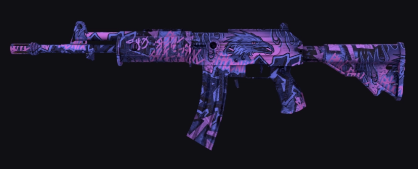 🪖 Galil AR | Phoenix Blacklight 

😈 Pattern-based skin where the seed affects the visibility and placement of the purple phoenix.

⚡️ Cleaner, more defined phoenix patterns are the most desirable.

✅ Best pattern: #755 (Tier 1)