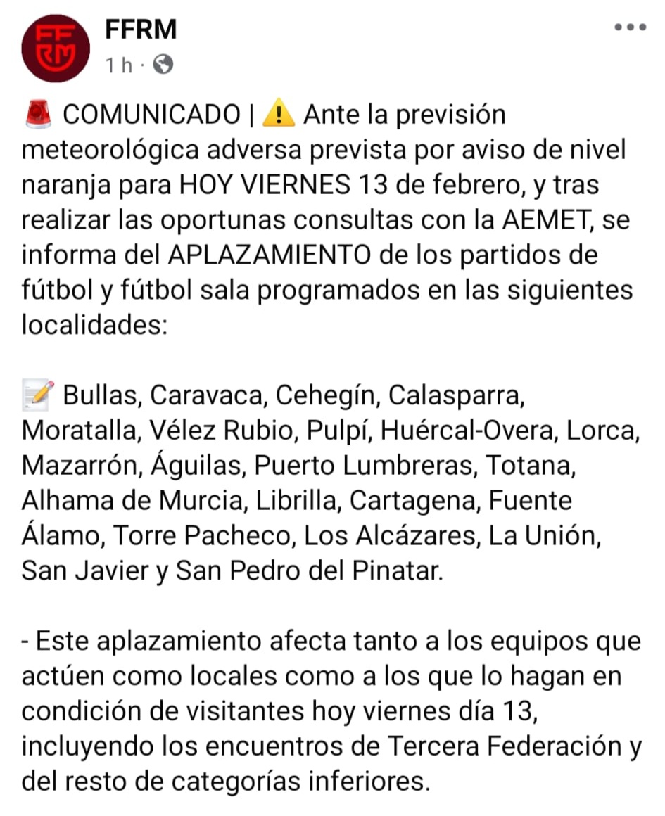 Comunicado oficial ⚠️