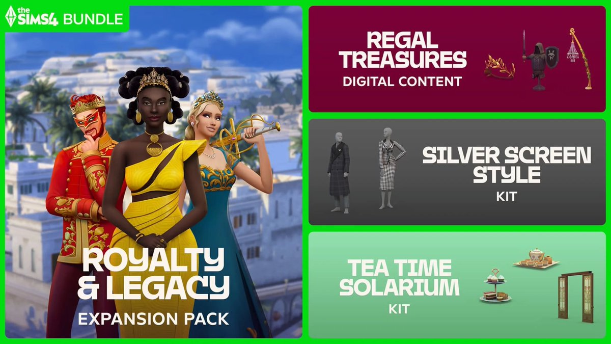 👑 GIVEAWAY 👑

Thanks to the #EACreatorNetwork I’m giving away a code for The Sims Royalty &amp; Legacy Grand Bundle ✨

To enter:
✨ Tell me what your Royal family would be called👇
✨ Follow me
✨ Like this post

The winner will be announced 16th Feb!
#SponsoredByEA #TheSims