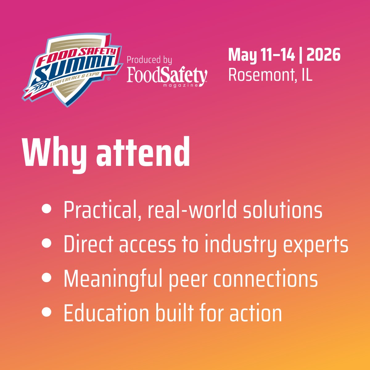 Food Safety Summit tweet media