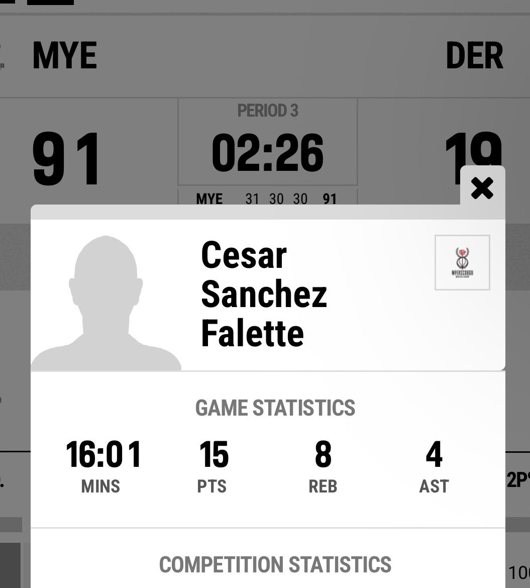 CesarSanchezFa's tweet image. Last regular season EABL game vs Derby
6'5 Wing C/O 2026 -  (42% 3P &amp;amp; 0 T.O) 
@academybballeng @My_bball @uNDR_gb