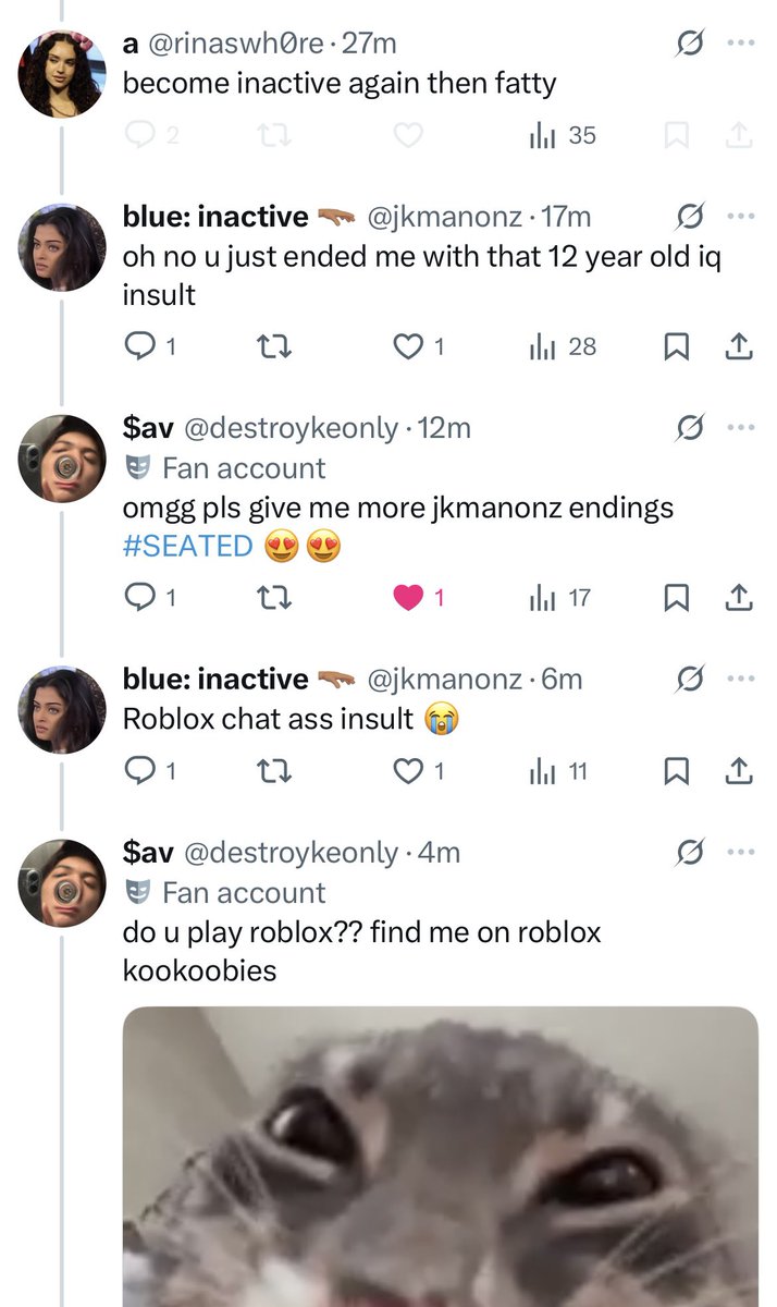 blue ⊙⊝⊜ tweet media