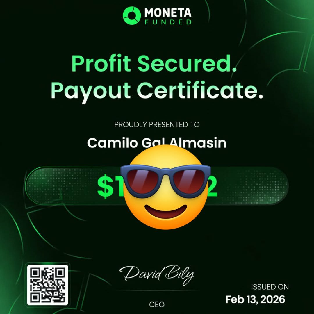Got my first payout in <a href="/MonetaFunded/">Moneta Funded</a>  🍀

Moneta’s first payout too. Feels good to see my trading actually pay off.

Website:
go.monetafunded.com/visit/?bta=350…

Use 🎟️CAMS for 26% off