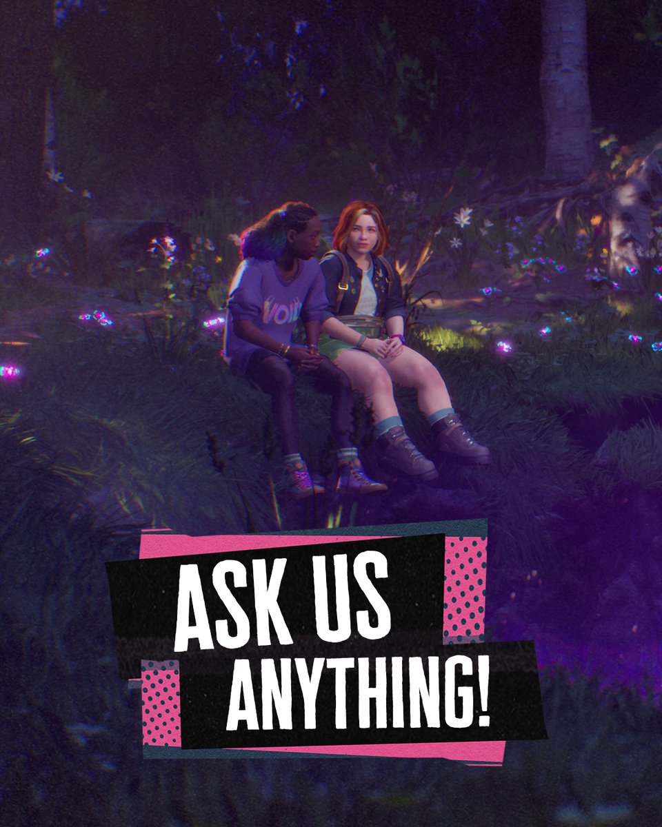 PlayLostRecords's tweet image. Lost Records: Bloom &amp;amp; Rage is turning 1 soon! To celebrate, we’re doing a special AMA anniversary 💜

Ask us anything about about the story, the characters, BTS dev anecdotes or cute ideas/inspiration! Stay tuned for the answers!