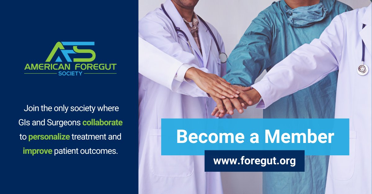 The American Foregut Society tweet media