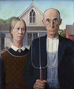 IowaChill's tweet image. Happy Birthday to Iowa’s most famous artist, Grant Wood. Born on this day in 1891 in Anamosa