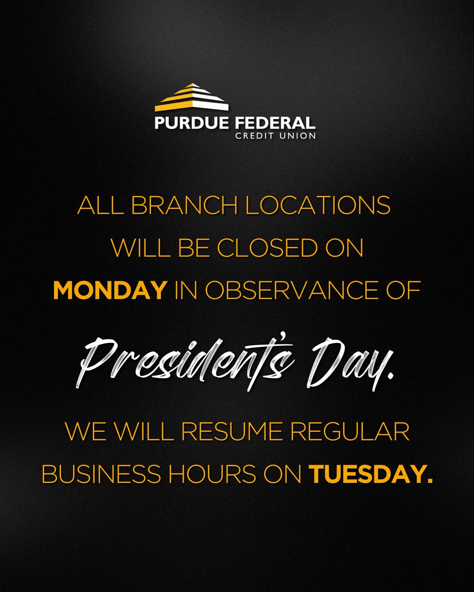 Purdue Federal Credit Union tweet media