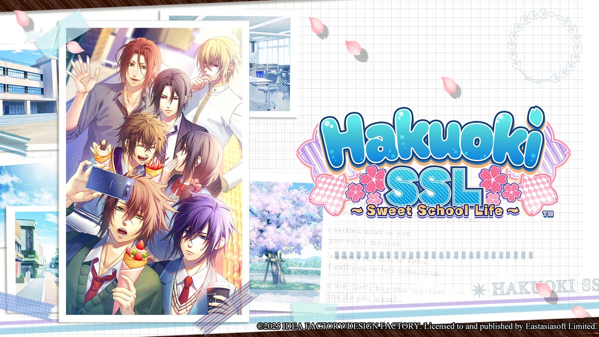 🌸 NEW RELEASE GIVEAWAY 🌸

This week we have codes for Hakuoki SSL ~Sweet School Life~ on Nintendo Switch!

For a chance to win:
☑️Follow
☑️Repost
☑️Tag a friend

Drawing 11pm ET February 16

On stream today (5pm ET) twitch.tv/eastasiasoft

GAME INFO >> ow.ly/UyTR50Ye2xR