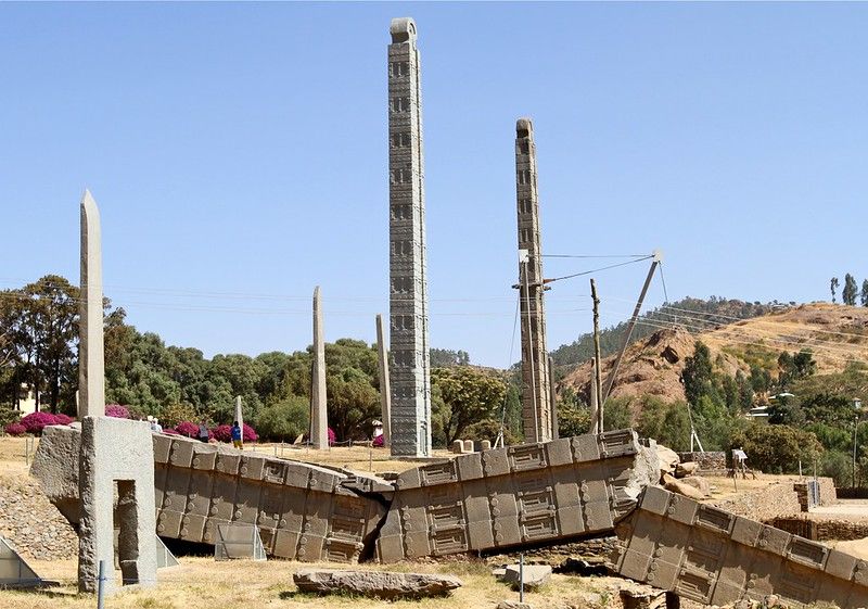 Explore the ancient city of Axum! 🏺 Discover the impressive obelisks and ruins of this historic site. Book now at primeugandasafaris.com/tour-ethiopia-… #PrimeUgandasafaris #ethiopiavacations #ethiopiavacation #ethiopiasafaris #ethiopiasafari