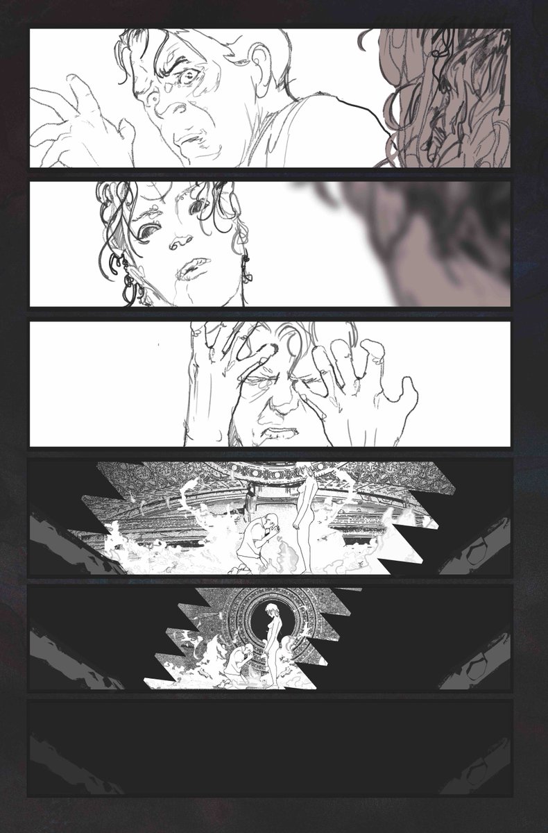 IDWPublishing's tweet image. Slight Spoilers Ahead For #EventHorzionDarkDescent #5!

Check out #inks &amp;amp; colors from @cjwardart, who drew the series epilogue where we sees Dr. Weir brought onto the #EventHorzion.

Event Horizon: Dark Descent #5 is at LCS and on the IDW app.

#IDWDARK #Horror #Sketch #ComicArt