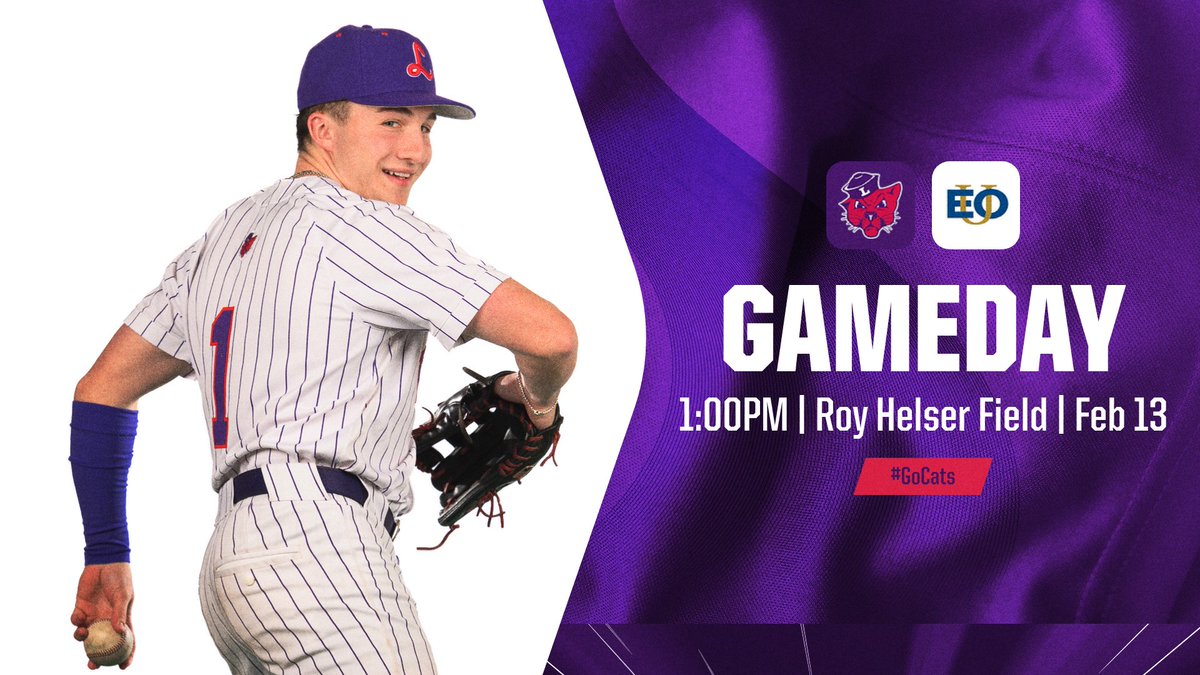 HOME OPENER 🔥

See you out at Roy Helser Field TODAY for the season opener against Eastern Oregon @ 1 p.m!

📺WATCH: flosports.link/45yTjwu

#RollCats | #d3baseball | #NWCbsb