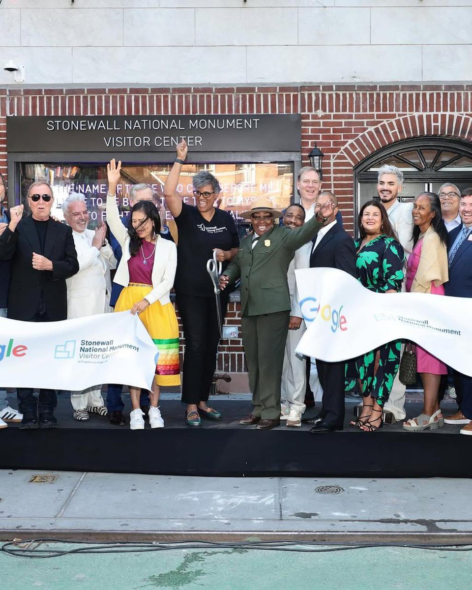 Stonewall is sacred ground in the fight for LGBTQ+ rights. The Pride flag stands for visibility and resilience  our history is not negotiable. We were here. We are here. We will continue to be.

Please support and visit the .

Sending love to Diana &amp; Ann 🏳️‍🌈🏳️‍⚧️