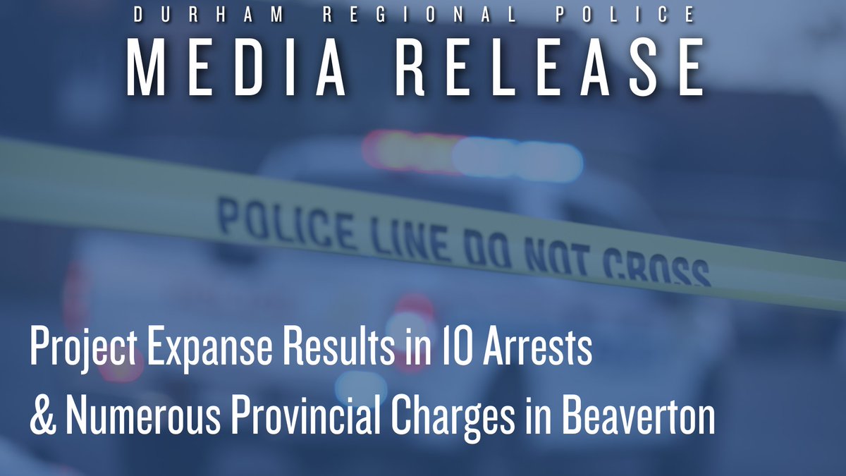 Durham Regional Police tweet media