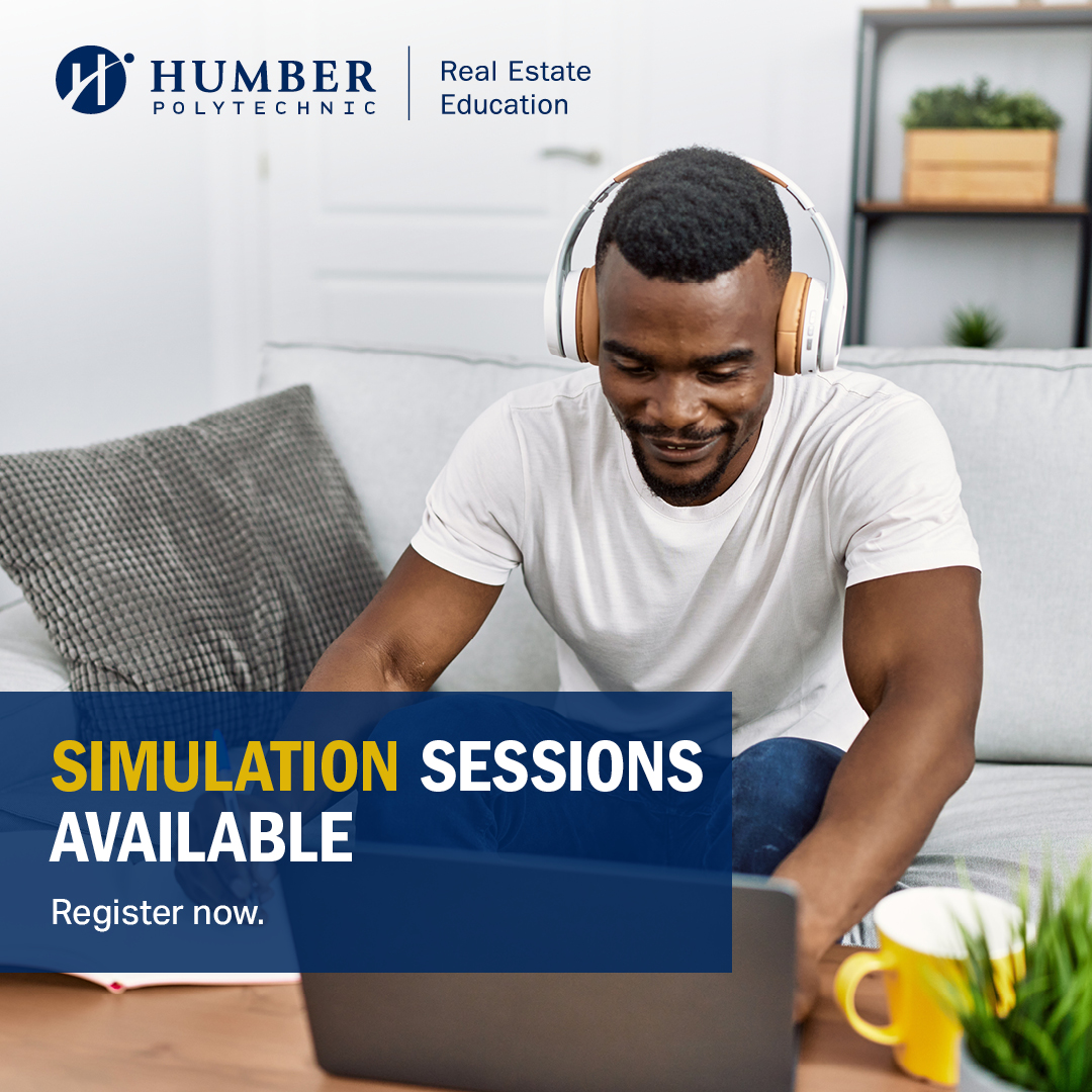 Simulation Sessions provide structured, facilitator-led practice — with weekly and weekend options. A great way to prepare before moving into Course 4 or Course 5.

👉 Register Now: bit.ly/4pDrc7o

#RealEstateCareers #HandsOnExperience #HumberRealEstateProgram