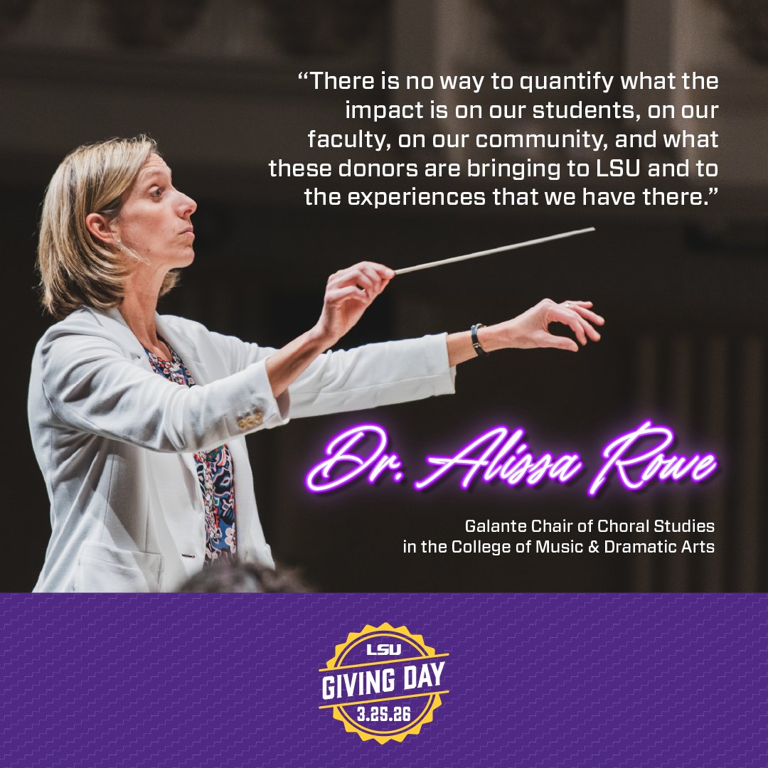 LSU Foundation tweet media