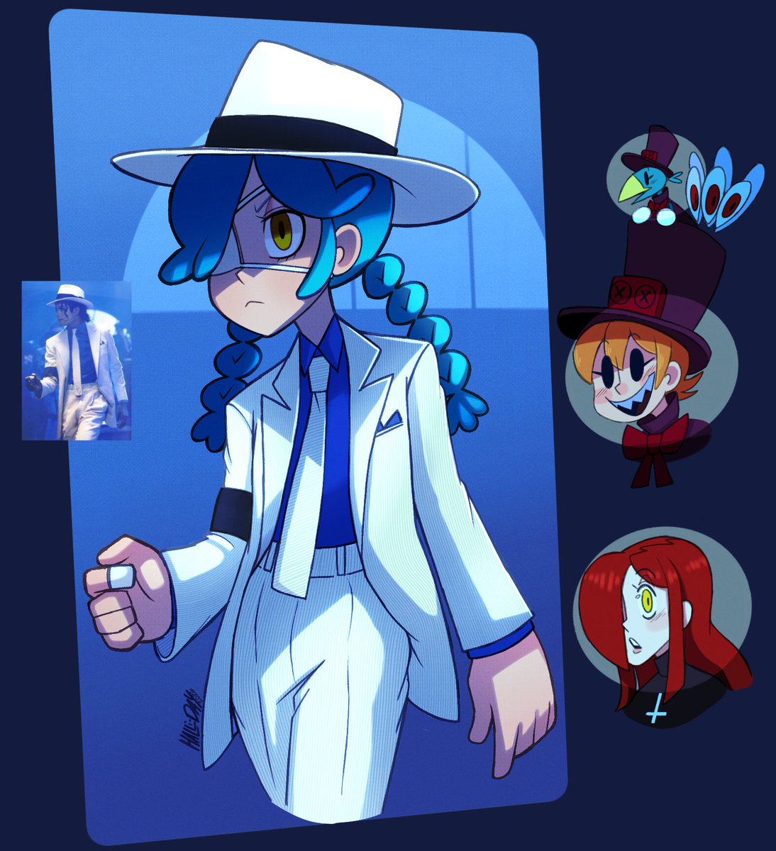 Annie × Smooth Criminal ⭐️🩵✨️
#skullgirls