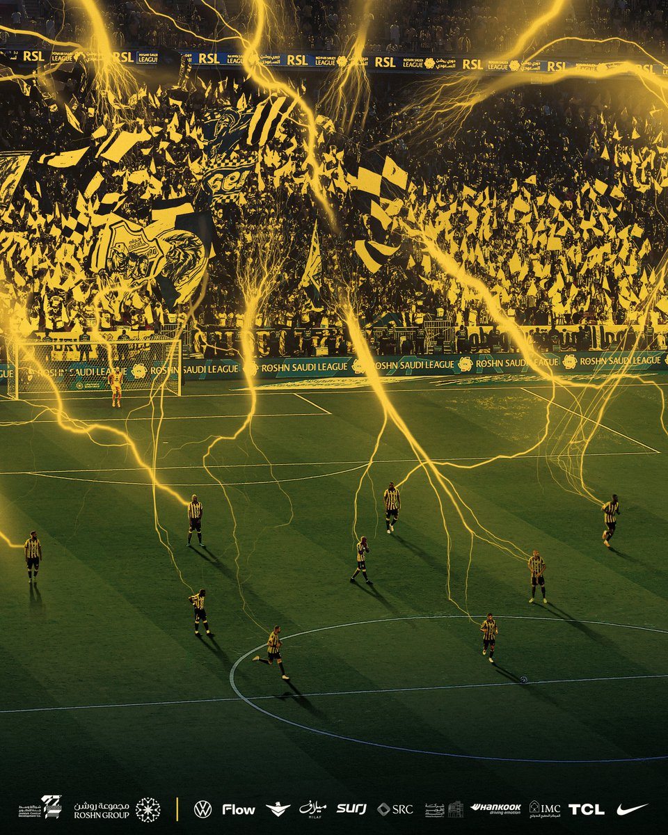 للاتحاد قوة، مصدرها جماهيره.. 🐅🔥
#الاتحاد_الفيحاء