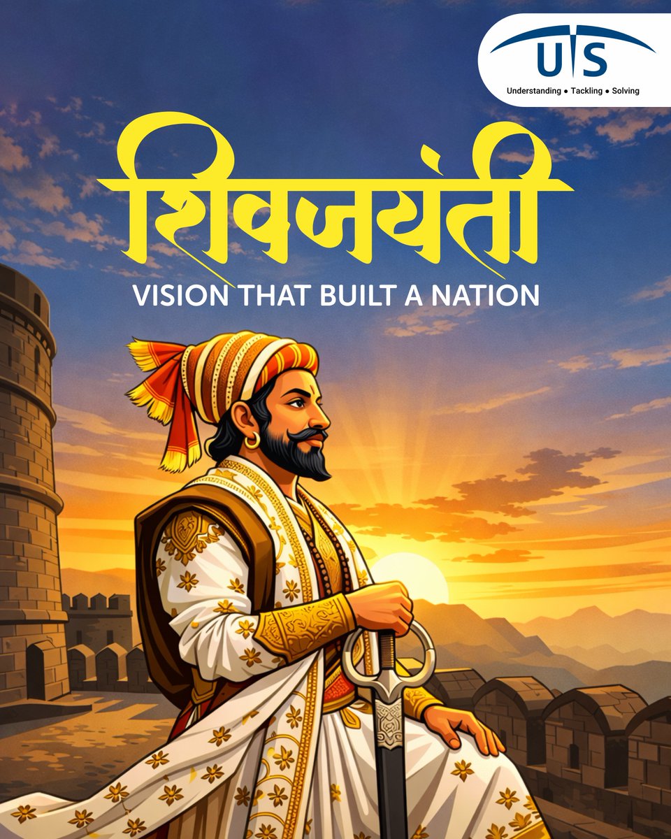 UTS_Consulting's tweet photo. #ChhatrapatiShivajiMaharaj stood for strategic thinking, strong leadership, and long-term vision.
His principles continue to inspire leaders and nation builders even today.
On #ShivajiJayanti, we remember a legacy built on foresight and strength.
#utsconsultingservices https://t.co/rJnYfES61b