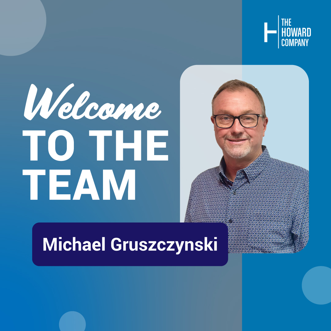 The Howard Company gives a warm welcome to Michael Gruszcznyski!

Michael is the newest member of our sales team and brings a wealth of experience to this role.

We are excited to have you onboard! 🚢