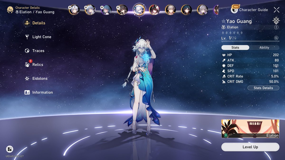 decided to pull on yao guang on my f2p for funny hahas and um oops

and then i lost the 75/25 on her LC so she gets a 3 star lc for now XD
