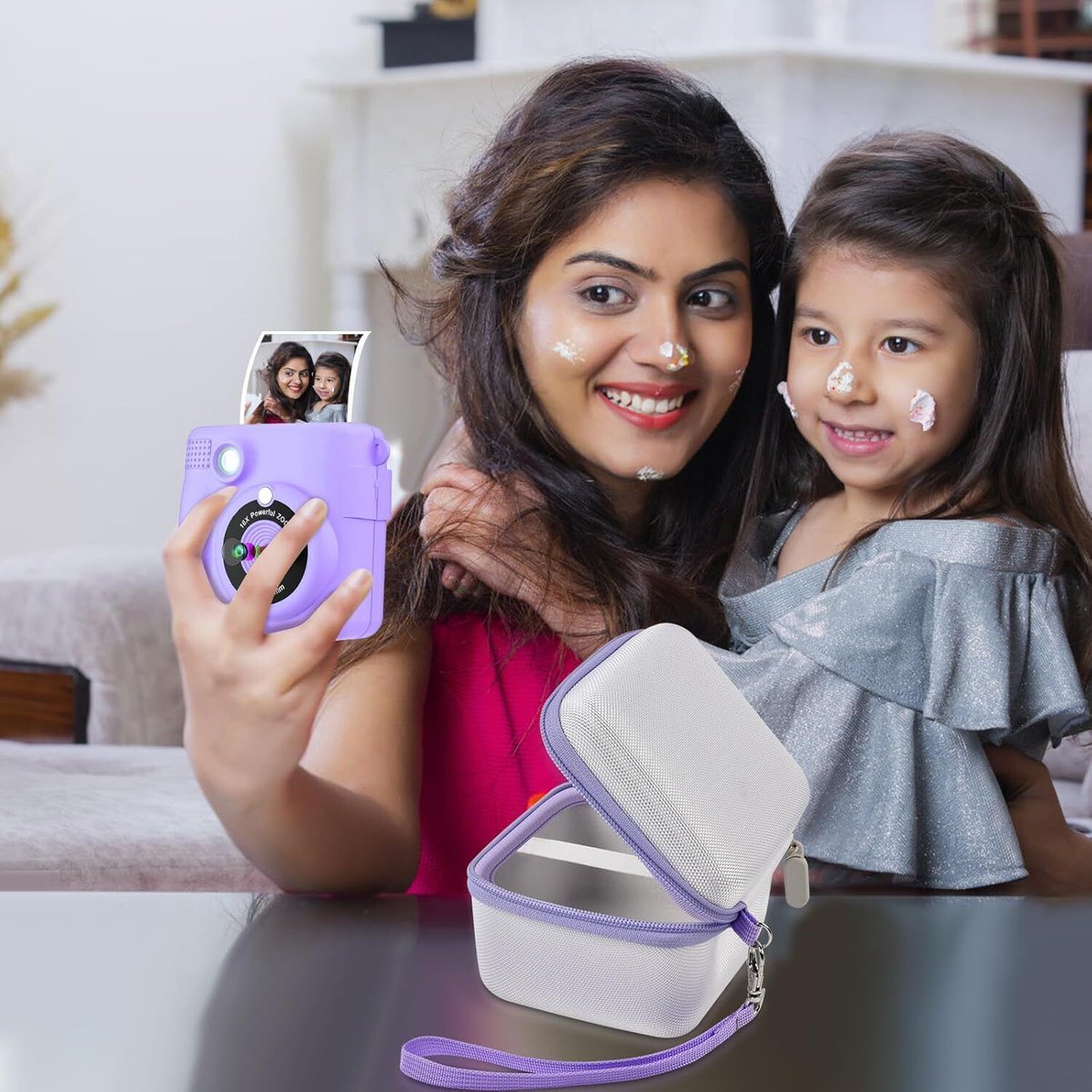 PAIYULE_DIRECT's tweet image. The PAIYULE Kids Instant Print Camera Case is designed to protect your toddler’s instant camera and store print paper neatly—perfect for on-the-go adventures, playdates, and family trips. Durable, lightweight, and kid-friendly.
#KidsCamera #InstantPrintCamera #KidsPhotography