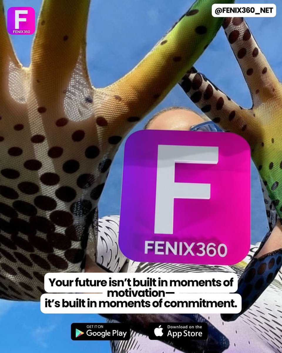 fenix360_net's tweet image. Motivation fades.
Commitment compounds.
This is how sustainable success is created.
#CommitToTheProcess #CreatorEconomy #FENIX360